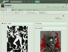 Tablet Screenshot of jotade22.deviantart.com