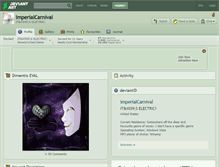 Tablet Screenshot of imperialcarnival.deviantart.com