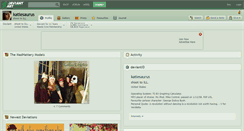 Desktop Screenshot of katiesaurus.deviantart.com