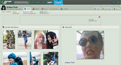Desktop Screenshot of anime-twin.deviantart.com
