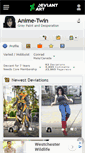 Mobile Screenshot of anime-twin.deviantart.com