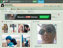 Tablet Screenshot of anime-twin.deviantart.com