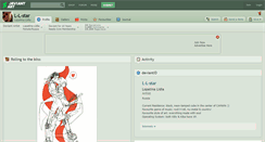 Desktop Screenshot of l-l-star.deviantart.com