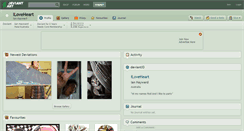 Desktop Screenshot of iloveheart.deviantart.com