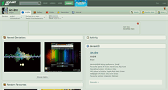 Desktop Screenshot of an-dre.deviantart.com