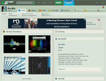Tablet Screenshot of an-dre.deviantart.com