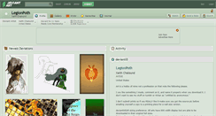 Desktop Screenshot of legionpoth.deviantart.com