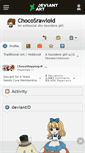 Mobile Screenshot of chocosrawloid.deviantart.com