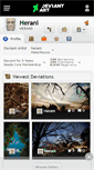 Mobile Screenshot of herani.deviantart.com
