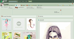 Desktop Screenshot of eryslash.deviantart.com