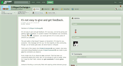 Desktop Screenshot of critique-exchange.deviantart.com