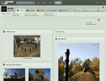 Tablet Screenshot of erdal.deviantart.com