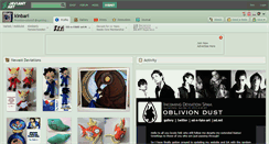 Desktop Screenshot of kinbari.deviantart.com