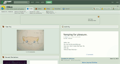 Desktop Screenshot of otikon.deviantart.com