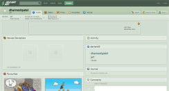 Desktop Screenshot of dharmeshpatel.deviantart.com
