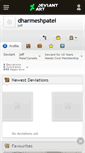 Mobile Screenshot of dharmeshpatel.deviantart.com