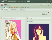 Tablet Screenshot of juansps.deviantart.com