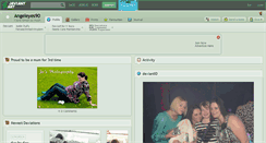 Desktop Screenshot of angeleyes90.deviantart.com
