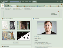 Tablet Screenshot of bankap.deviantart.com