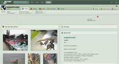 Desktop Screenshot of isadeathmetal.deviantart.com