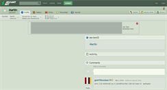 Desktop Screenshot of martin.deviantart.com