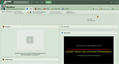 Desktop Screenshot of bandlero.deviantart.com