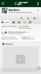 Mobile Screenshot of bandlero.deviantart.com
