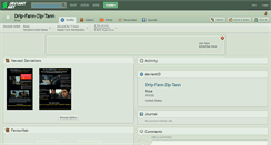 Desktop Screenshot of drip-fann-zip-tann.deviantart.com