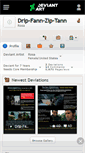 Mobile Screenshot of drip-fann-zip-tann.deviantart.com