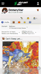 Mobile Screenshot of destanystar.deviantart.com