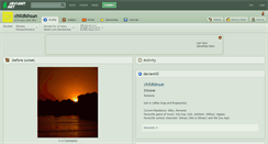 Desktop Screenshot of childishsun.deviantart.com