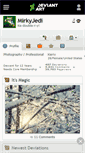Mobile Screenshot of mirkyjedi.deviantart.com