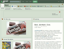 Tablet Screenshot of daro2.deviantart.com
