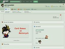 Tablet Screenshot of pervyyuseiplz.deviantart.com