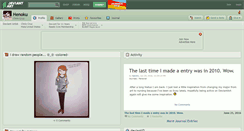 Desktop Screenshot of henoku.deviantart.com