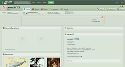 Desktop Screenshot of caveatlector.deviantart.com