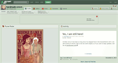 Desktop Screenshot of handmade-crown.deviantart.com