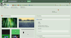 Desktop Screenshot of nfol.deviantart.com