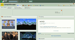 Desktop Screenshot of cyborg3000nextgen.deviantart.com