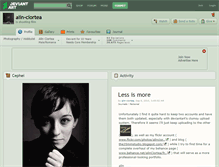 Tablet Screenshot of alin-ciortea.deviantart.com
