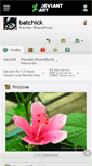 Mobile Screenshot of batchick.deviantart.com