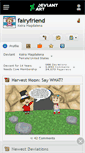 Mobile Screenshot of fairyfriend.deviantart.com