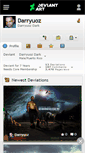 Mobile Screenshot of darryuoz.deviantart.com