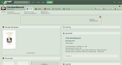 Desktop Screenshot of cherokeediamond.deviantart.com