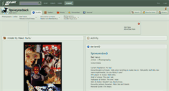 Desktop Screenshot of lipsxeyesxback.deviantart.com
