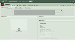 Desktop Screenshot of onigoroshi.deviantart.com