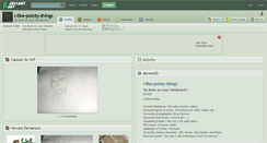 Desktop Screenshot of i-like-pointy-things.deviantart.com