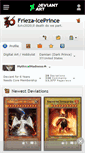 Mobile Screenshot of frieza-iceprince.deviantart.com