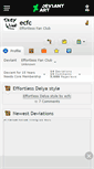 Mobile Screenshot of ecfc.deviantart.com