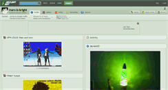 Desktop Screenshot of mars-is-bright.deviantart.com